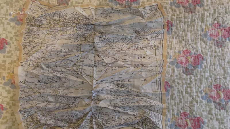 Central Europe / Alpine region cloth map