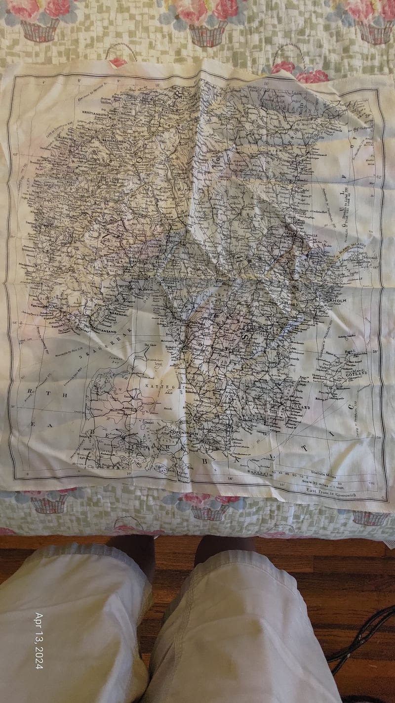 India cloth escape map