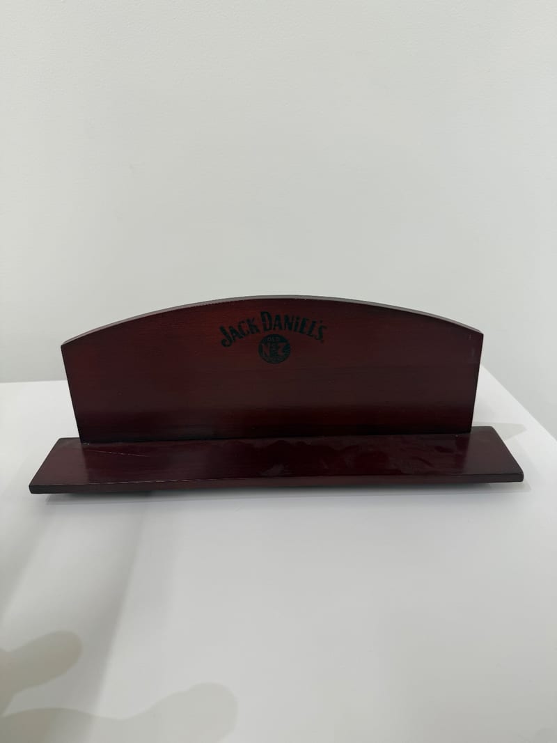 Jack Daniel's Branded Wooden Display Stand